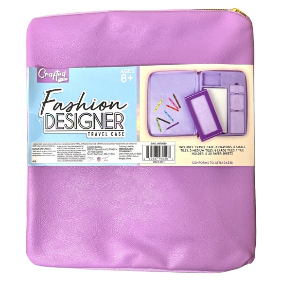 Crafted by U Fashion Designer Sketch Travel Set for Girls - Picture 7 of 11